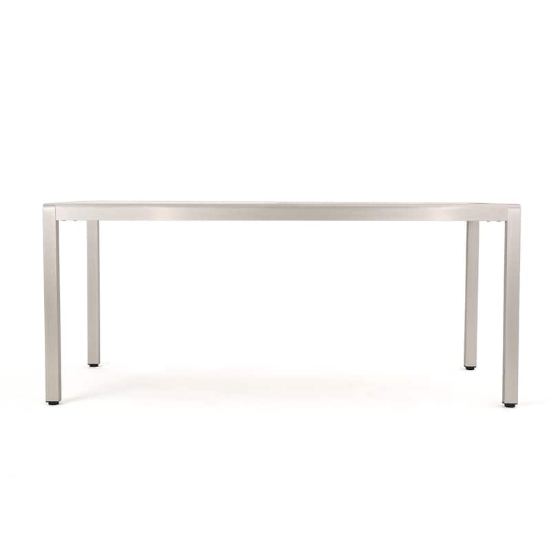 Cape Coral Outdoor 7-piece Aluminum Dining Set by Christopher Knight Home