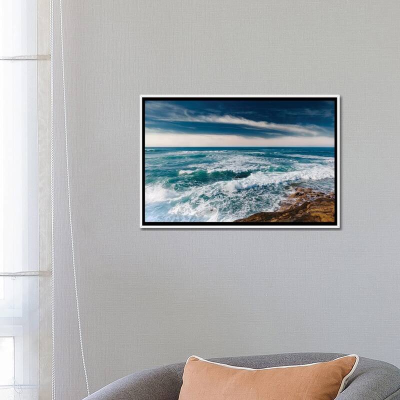 iCanvas "Sunset Cliffs San Diego II" by Bethany Young Framed Canvas Print
