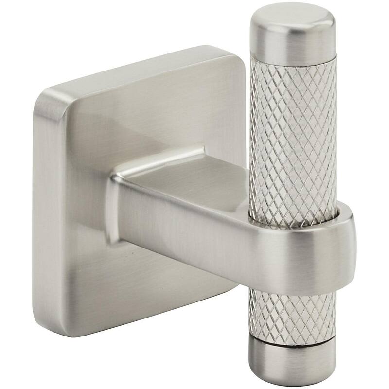 Amerock Esquire Single Robe Hook - Satin Nickel