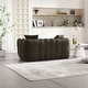 preview thumbnail 39 of 43, Roomfitters Soft Beanbag Chair with High Resilience Foam Core – Comfortable Square Recliner Sofa for Gaming, Watching TV