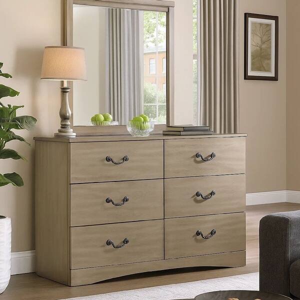 blue dress for baby girl Chloe 6 Drawer Dresser – Good Bones Furniture main image 0