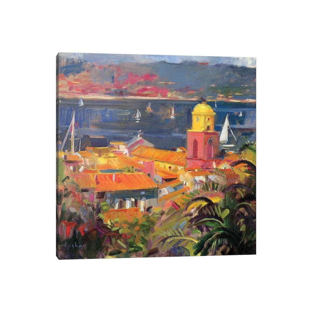 iCanvas "St. Tropez Sailing, 2002" by Peter Graham Canvas Print