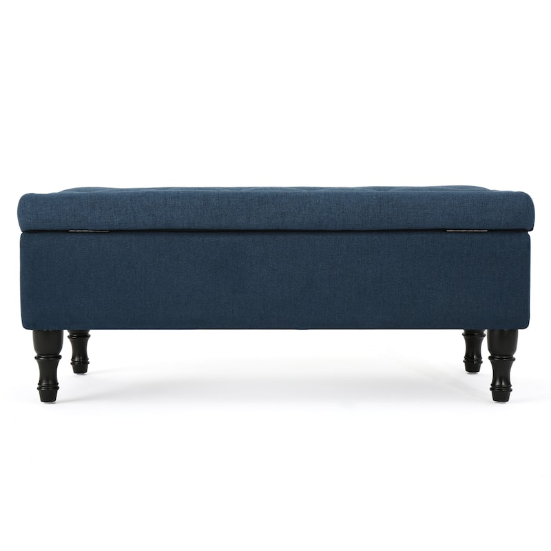 Chantelle Fabric Storage Ottoman by Christopher Knight Home