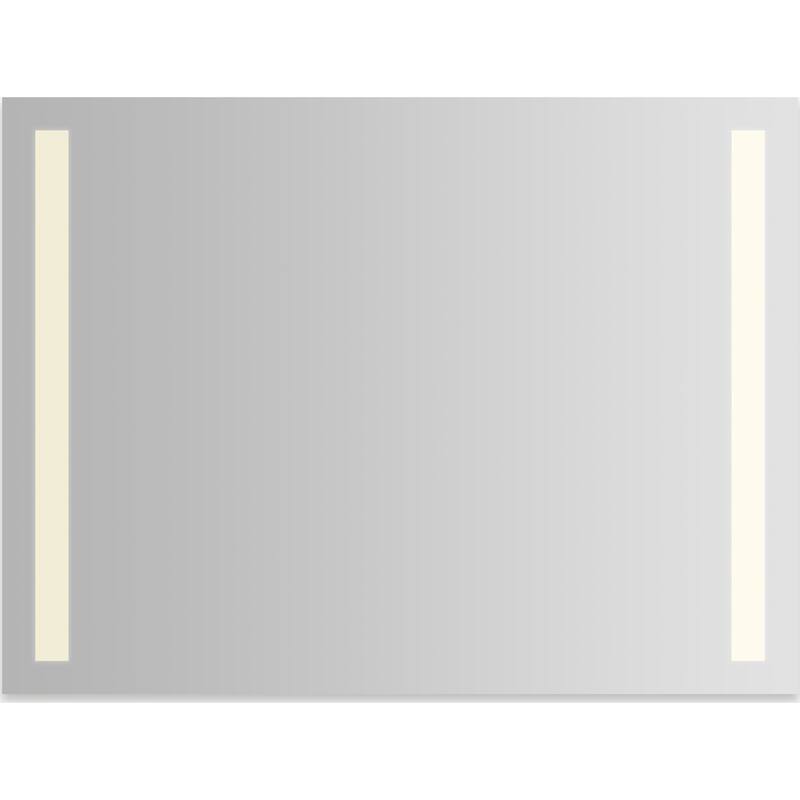 Robern YM4836RCFPD3P Vitality 48"W x 36"H Rectangular Flat Frameless - Mirrored - Mirrored