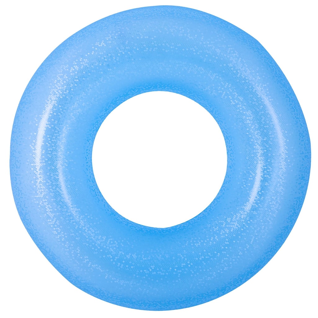 35" Blue Inflatable Inner Tube Pool Float