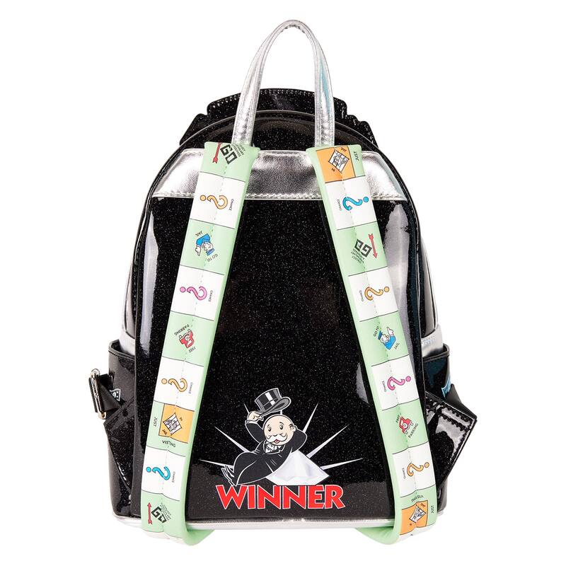 Monopoly 90th Anniversary Pennybags Glitter Cosplay Mini Backpack