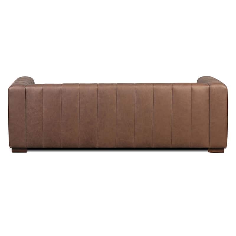 Poly & Bark Canale Sofa - Full Grain Genuine Italian Leather
