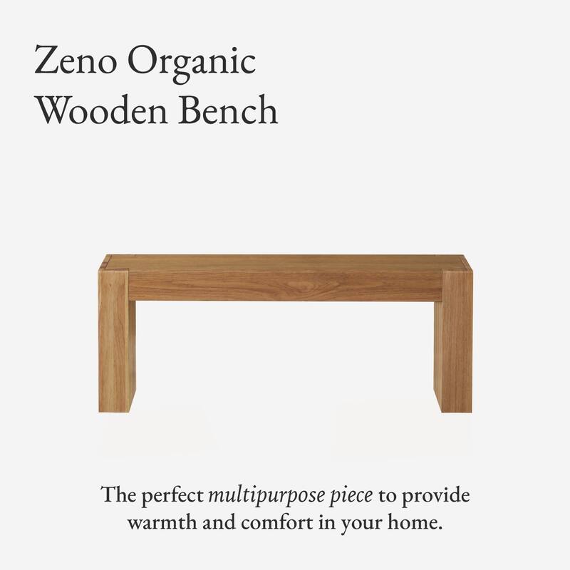 Maven Lane Zeno Wooden Bench