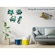 preview thumbnail 7 of 5, Set of 4 Metal Outdoor Wall Art Decor