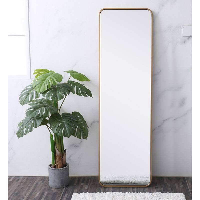 Elegant Lighting MR801860 Evermore 18" W x 60" H Rectangular Framed