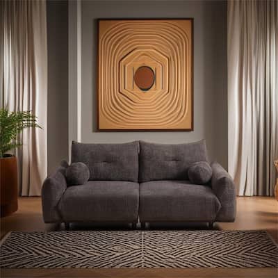 Lamb's Wool 2-seater Cushion Sofa