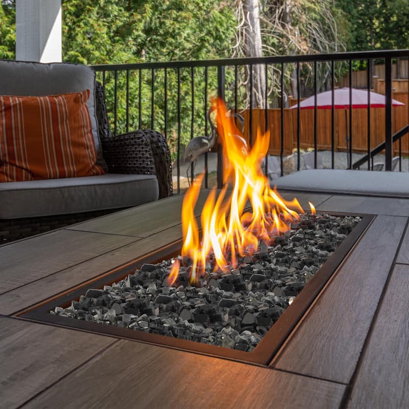 Pure Garden 10lbs Fire Pit Glass - Glass Rocks