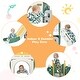 preview thumbnail 18 of 43, Toddler Slide Set, Kids Slide Playset Structure Castle Climber w/Basketball Hoop, Toy Storage Organizer, Kids Climbers Playhouse