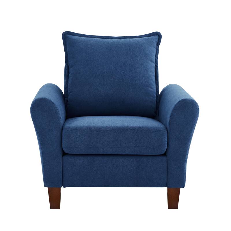 Modern Accent Chair Comfy Upholstered Armchair for Living Room