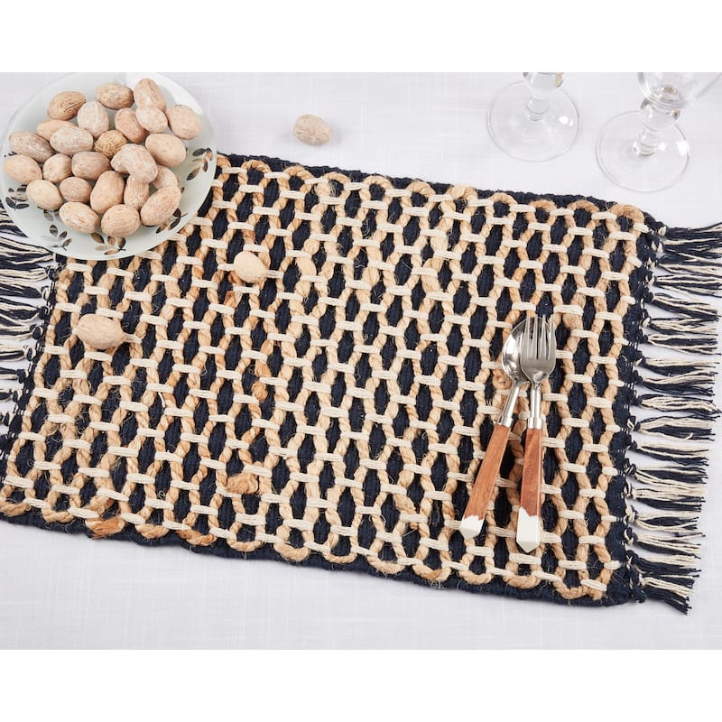 Handmade Woven Rope Placemat (Set of 4)