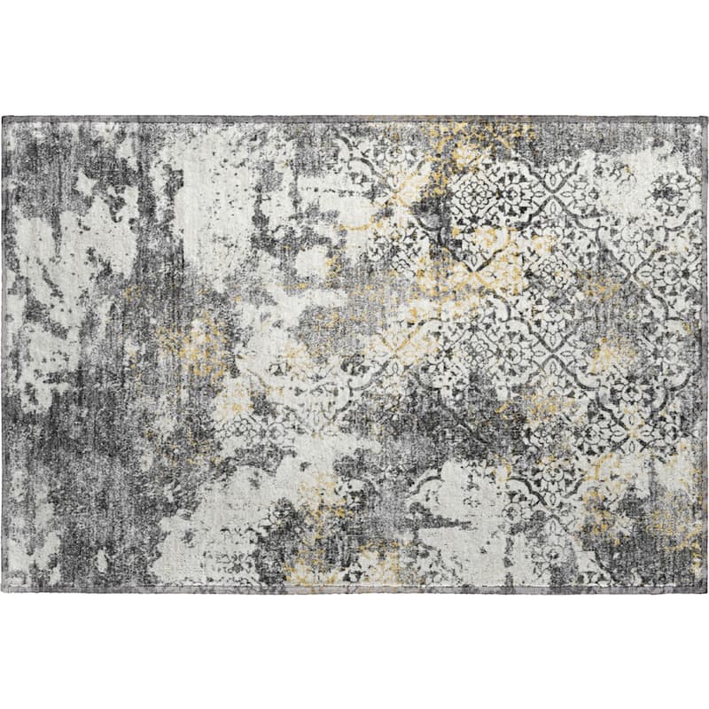 Premium Washable Super Soft Vintage Trellis Mayfield Rug