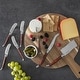 preview thumbnail 4 of 2, French Home Laguiole Cheese Knives and Spreaders with Pakkawood Handles and Serving Board