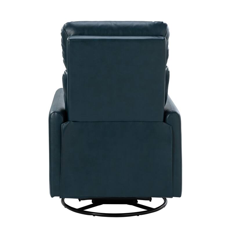 Lyle Manual Swivel Recliner with Metal Base
