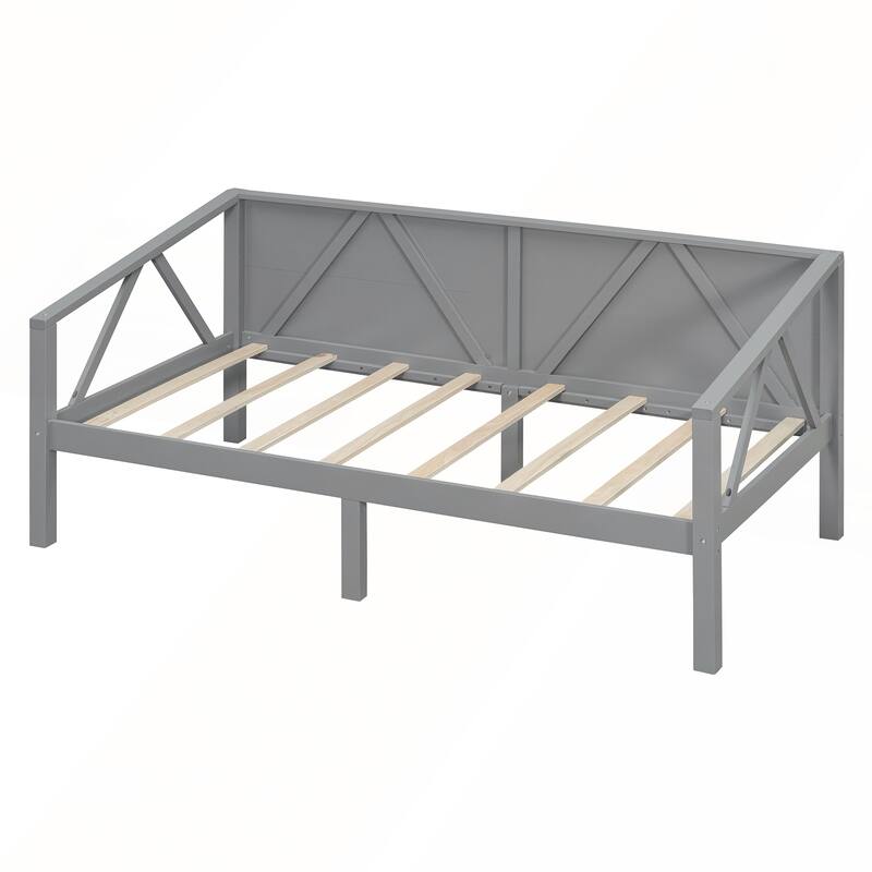 Twin size Elegant MultiFunctional Daybed with Sturdy Storage Space