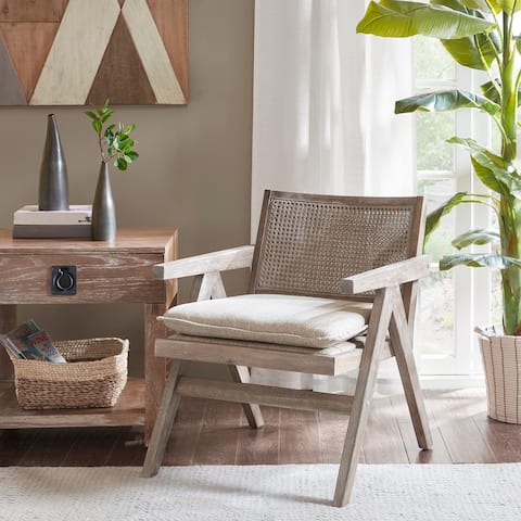 Carson Carrington Saue Grey Accent Chair