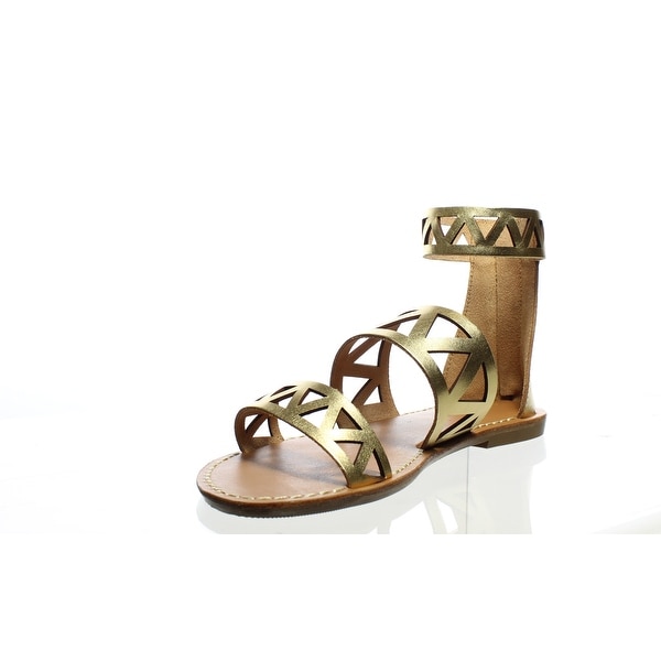 gold sandals size 5