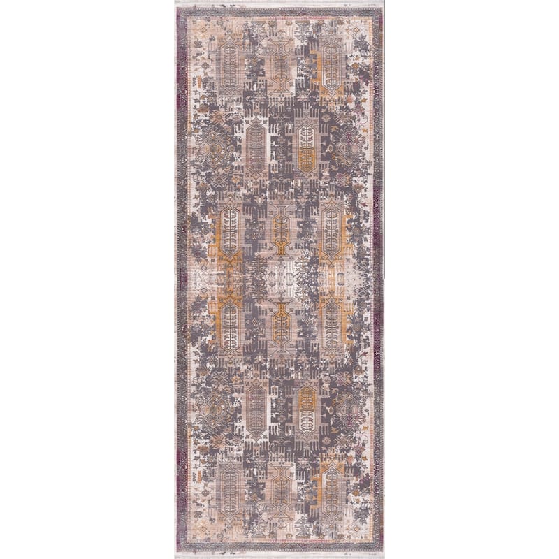 HomeRoots Southwestern Southwest Runner Area Rug