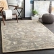preview thumbnail 106 of 122, Patchway Handmade Classic Floral Wool Area Rug 2' x 3' - Taupe - Rectangle