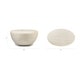 preview thumbnail 10 of 9, Poly & Bark Trevi Concrete Oval Coffee Table with Marble Finish