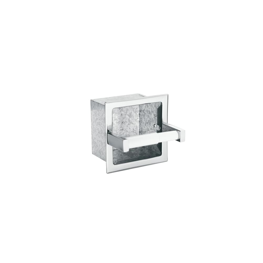 Shop Moen 5571 Recessed Toilet Paper Holder From The Donner Hotel Motel Collection Chrome Overstock 16652313