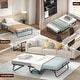 preview thumbnail 4 of 7, 38'' Folding Bed with Mattress, Portable Foldable Bed with Storage Cover