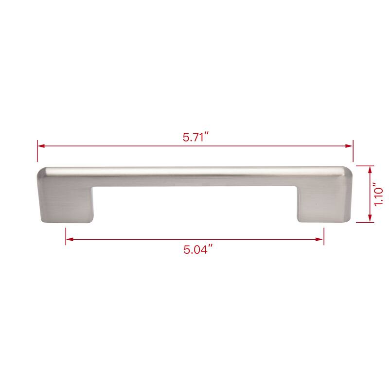 Utopia Alley Taylor Pull Handle - Decorative Cabinet Drop Pull Handles for Cabinets, 3.78", 5" & 12.5" Center to Center
