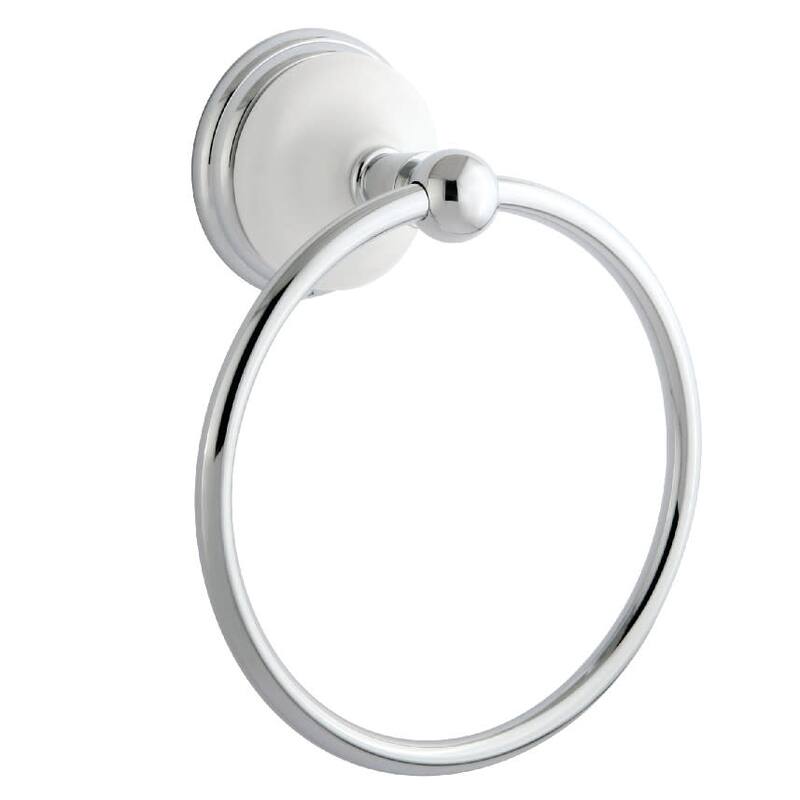 Kingston Brass Victorian 6-1/8" Wall Mounted Towel Ring - Polished Chrome