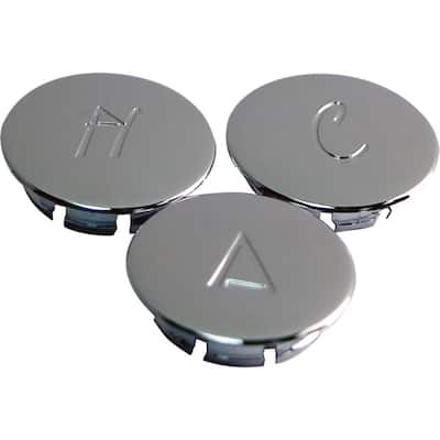 Pfister 131329 Hot/Cold Plastic Button Set for Handles