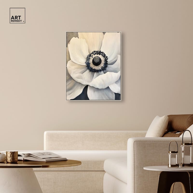 Heart of the Anemone Canvas by Art Remedy