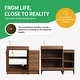 preview thumbnail 41 of 125, BNK 24/36/48/60 Inch Bathroom Vanity with Sink, Freestanding Bathroom Vanity with Soft Close Doors and Adjustable Shelf