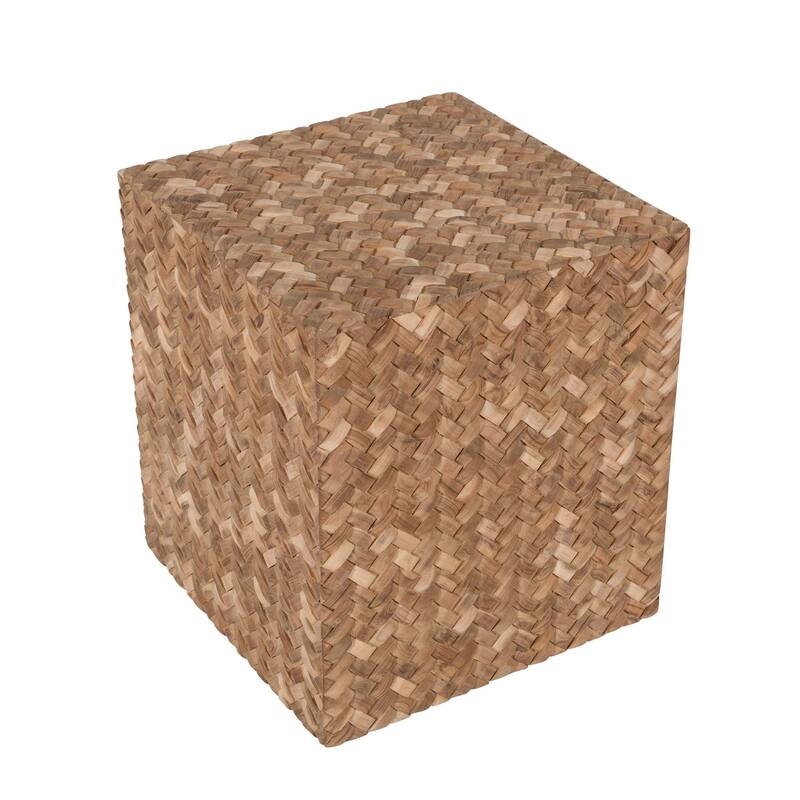 Natural Weave Square Side Table