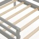 preview thumbnail 17 of 18, Kids House-Shaped Twin Size Bed with 2 Large Drawers with Blackboard