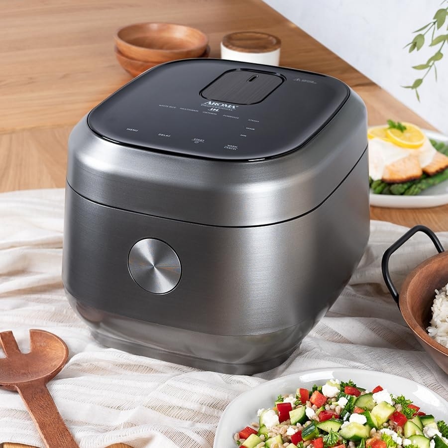 AROMA Professional 8-Cup 360 Induction Rice Cooker & Multicooker + Reviews