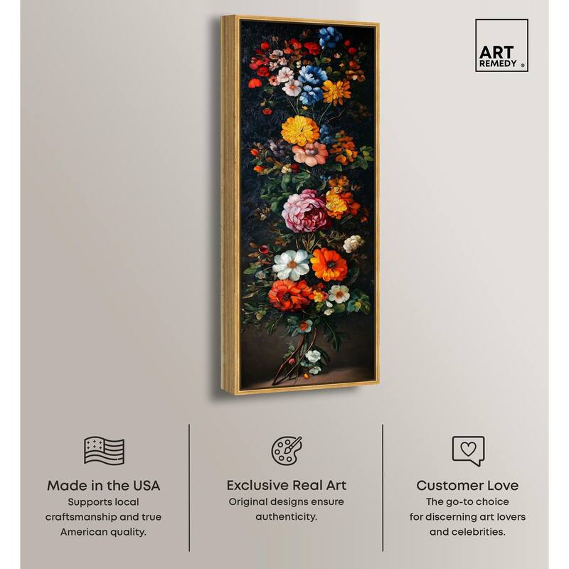 Botanical Rhapsody III Panoramic Canvas by Art Remedy