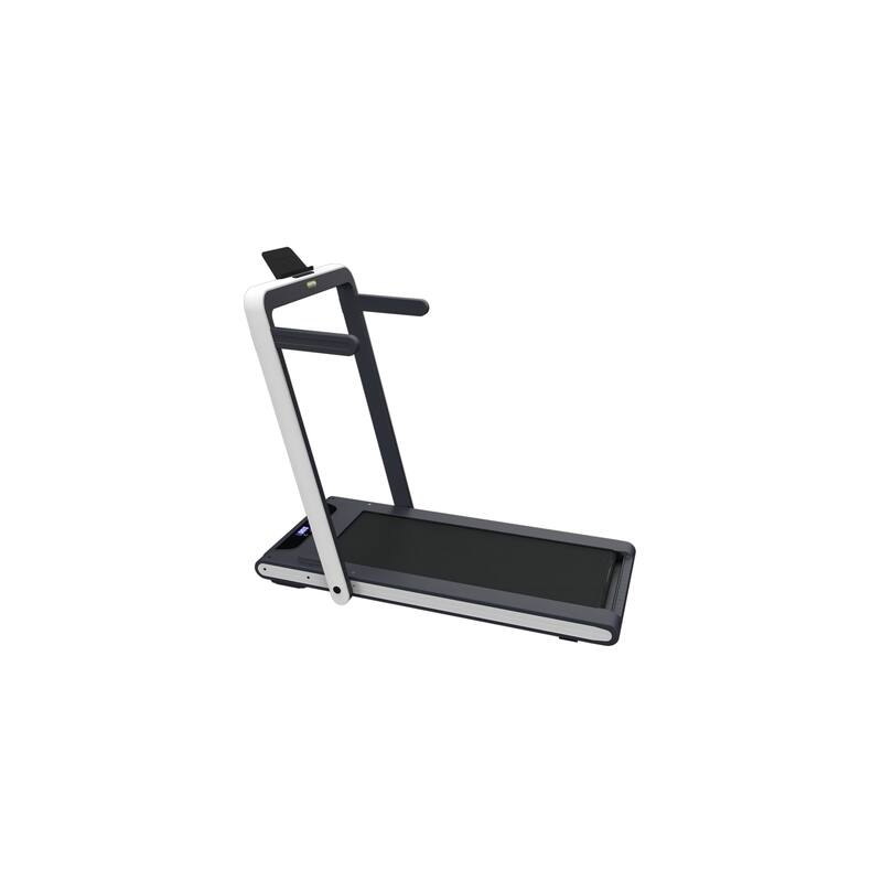 2-in-1 Electric Treadmills, Portable Folding Treadmill, Under Desk Walking Jogging Machine with Remote Control Slim Treadmill