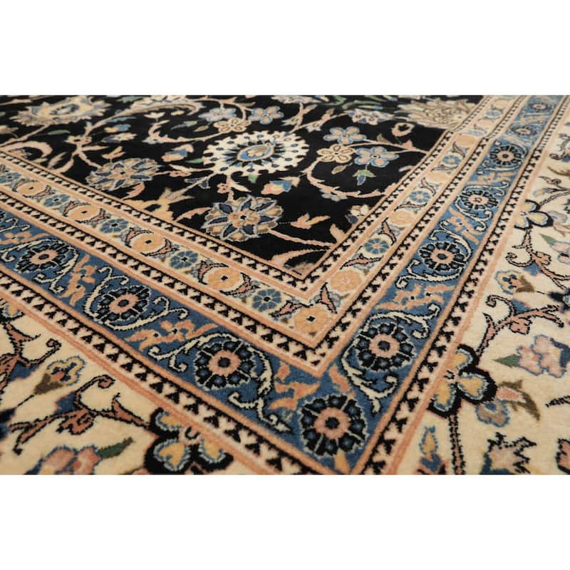 11'11''x18'6'' Hand Knotted Wool Black Pak Perzian 300 KPSI Rug - 11' 11'' x 18' 6''
