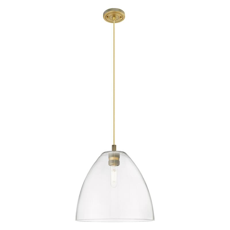 Innovations Lighting Downtown Urban - Crown Point - 1 Light 12" Bristol Cord Hung Pendant