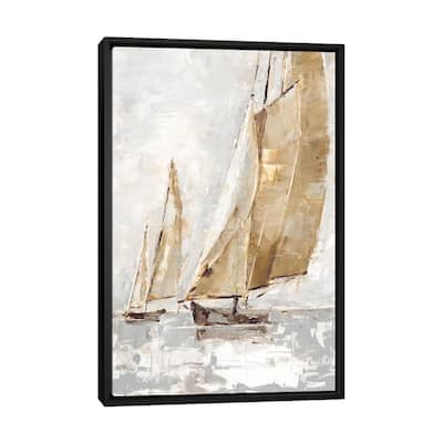 iCanvas "Golden Sails II" by Ethan Harper Framed Canvas Print