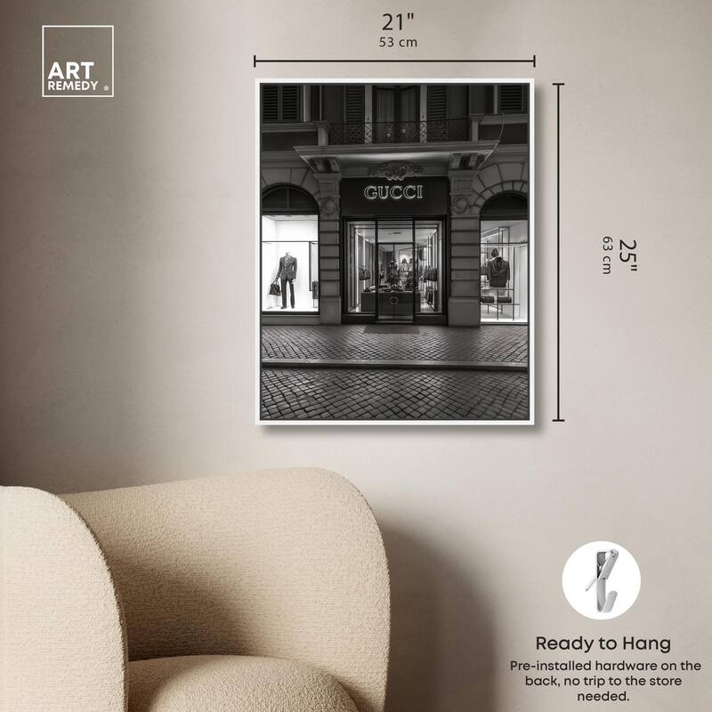 Glam Presence Canvas by Art Remedy