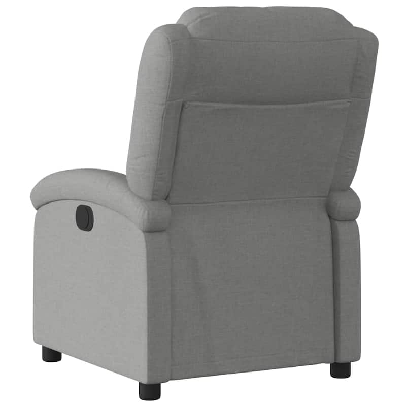 vidaXL Recliner Chair Wingback Reclining Push Armchair for Elderly Fabric - 34.1 x 28.0 x 39.2