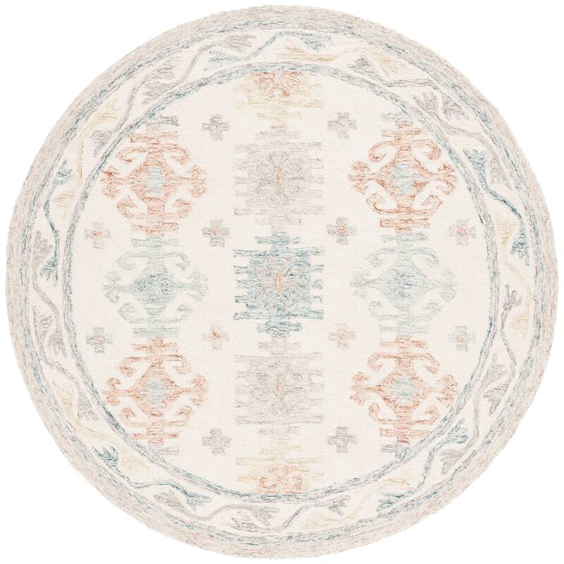 SAFAVIEH Handmade Micro-Loop Indira Rustic Wool Rug