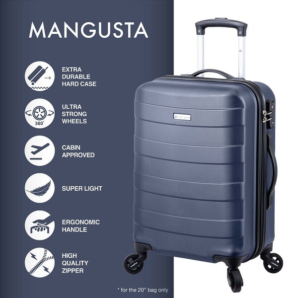 luggage with strong wheels