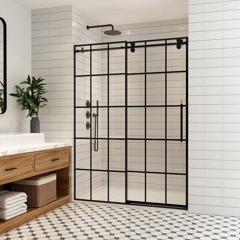 Puente Single Sliding Framed Shower Door