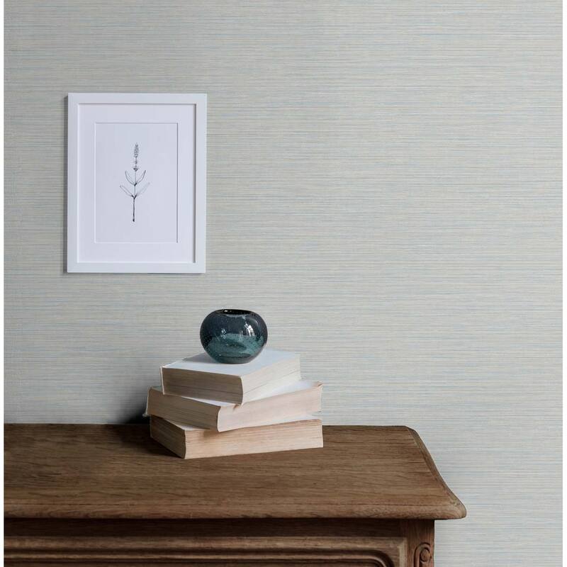 Seabrook Designs Silk Embossed Vinyl Unpasted Wallpaper
