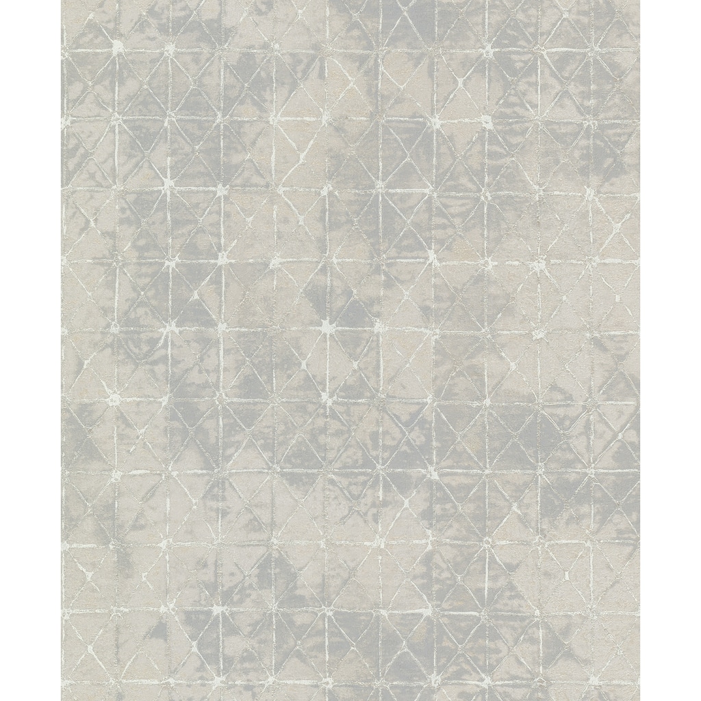 A-Street Prints Odell Light Blue Antique Tiles Wallpaper